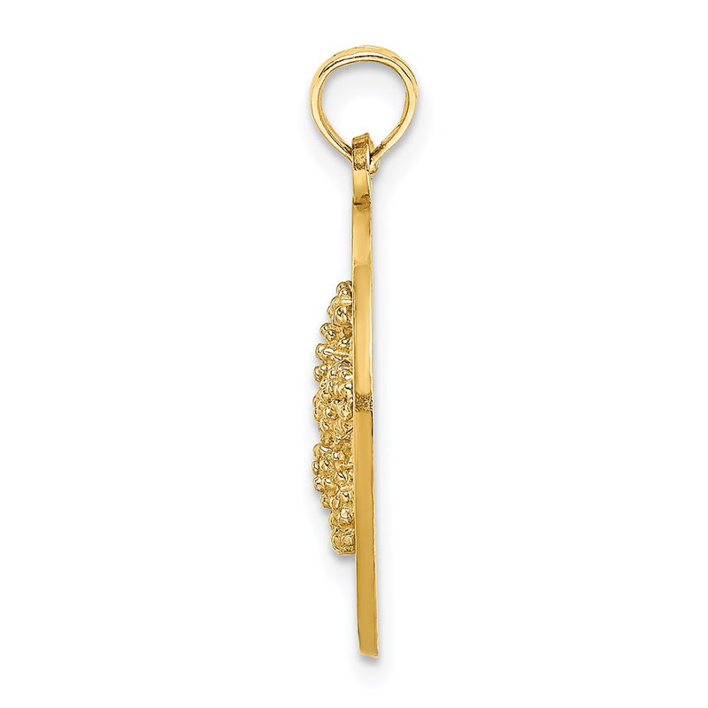 14k Yellow Gold SANIBEL w/Starfish Circle Charm