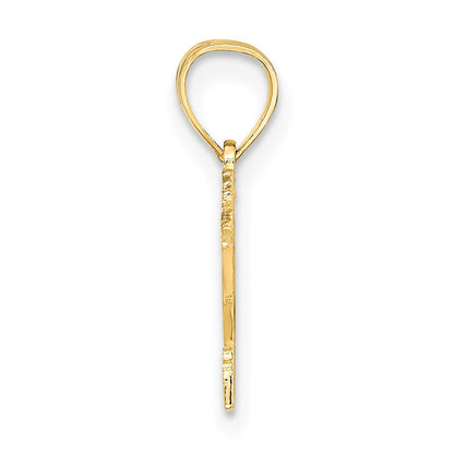 14k Yellow Gold KEY WEST Cruise Ship Charm