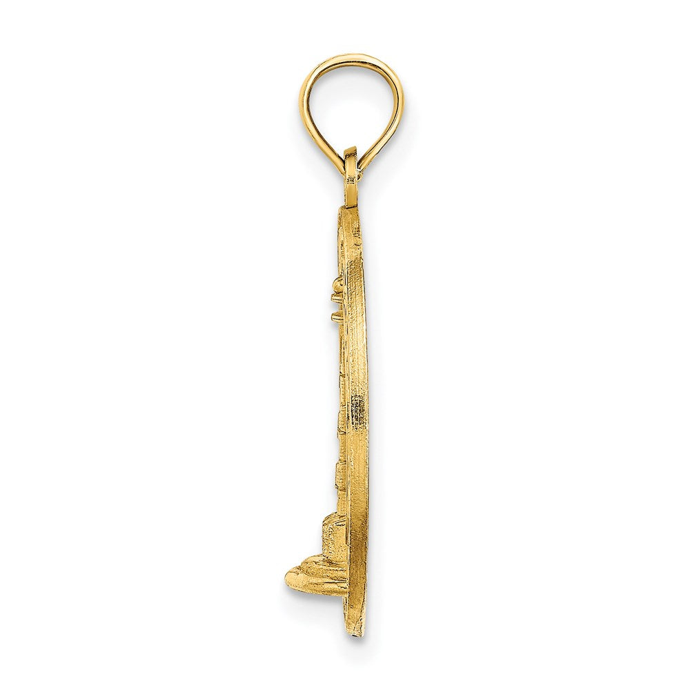 14k Yellow Gold CAPE COD Lighthouse Charm