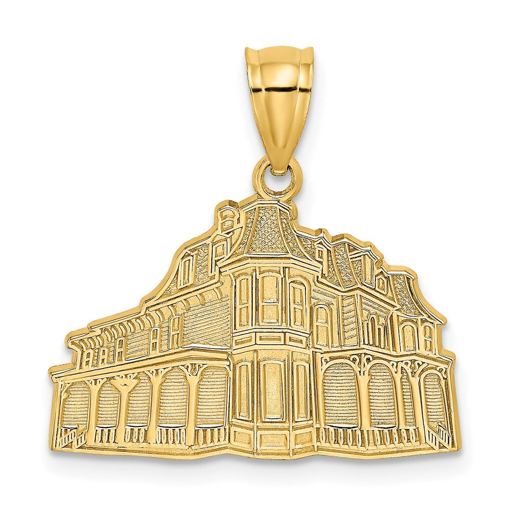 14k Yellow Gold The QUEEN VICTORIA - CAPE MAY NJ Charm