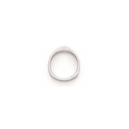 Solid 10K Yellow Gold White Gold Flat Square/Rocker Comfort Fit Men's/Women's Wedding Band Ring Size 6