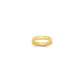Solid 10K Yellow Gold Yellow Gold Flat Square/Rocker Comfort Fit Men's/Women's Wedding Band Ring Size 6