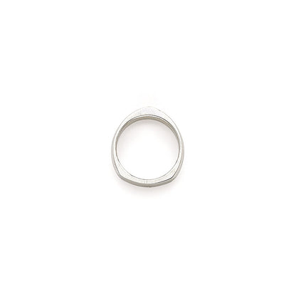 Solid 10K Yellow Gold White Gold Knife Edge Square/Rocker Men's/Women's Wedding Band Ring Size 6