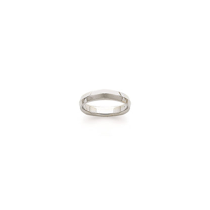 Solid 10K Yellow Gold White Gold Knife Edge Square/Rocker Men's/Women's Wedding Band Ring Size 6