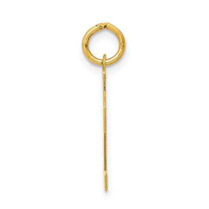 14k Yellow Gold Small Polished Number 22 Charm