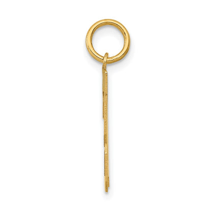 14k Yellow Gold Small Polished Number 23 Charm