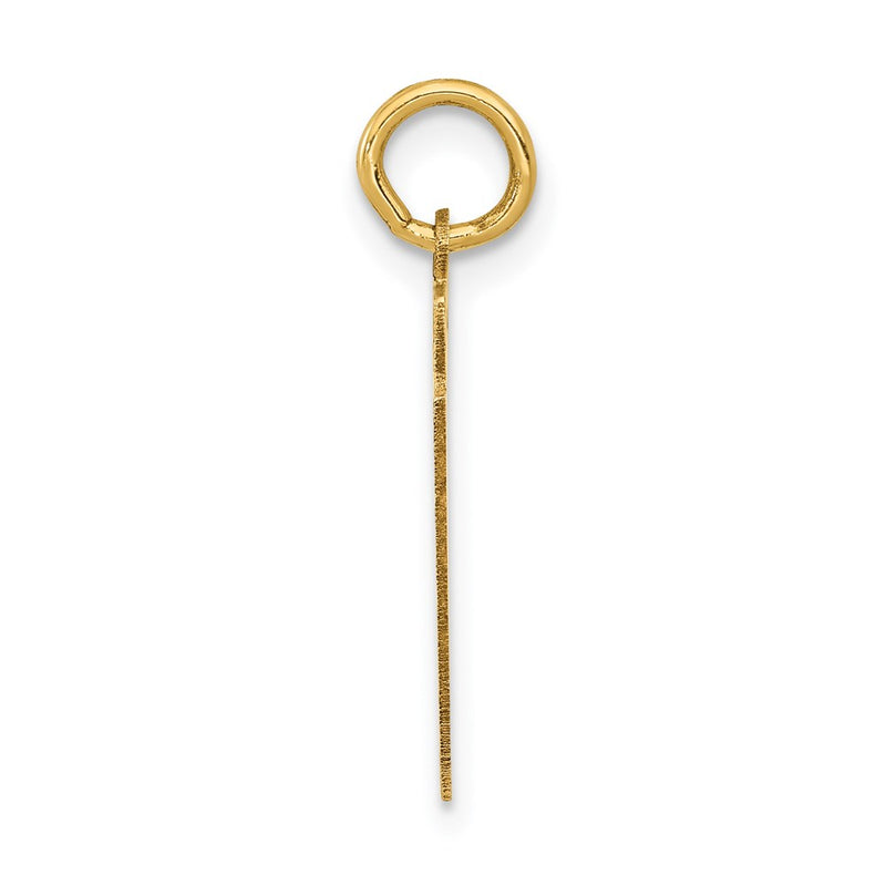 14k Yellow Gold Small Polished Number 31 Charm