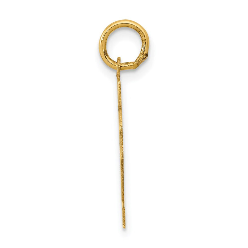 14k Yellow Gold Small Polished Number 32 Charm