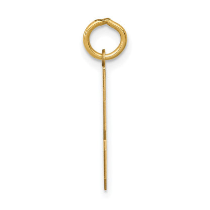 14k Yellow Gold Small Polished Number 43 Charm