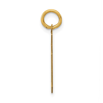 14k Yellow Gold Small Polished Number 50 Charm