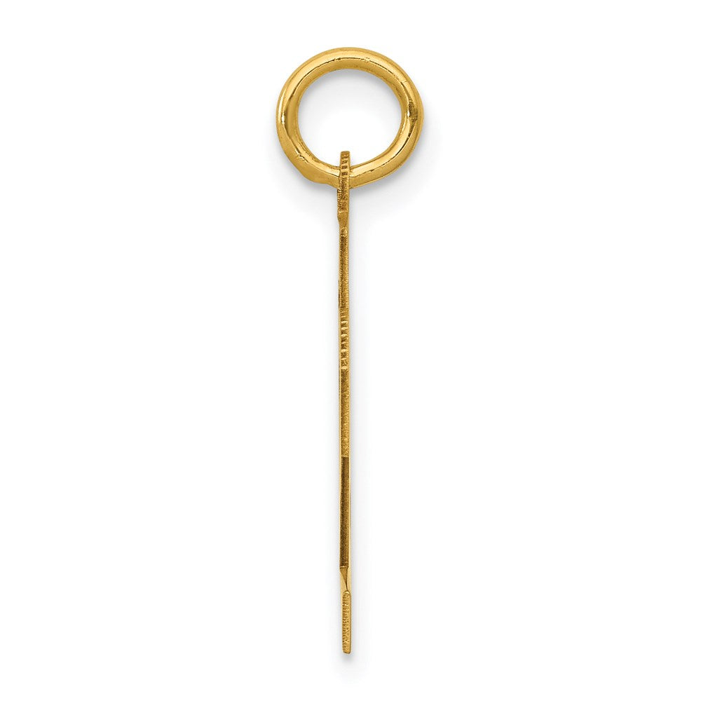 14k Yellow Gold Small Polished Number 92 Charm