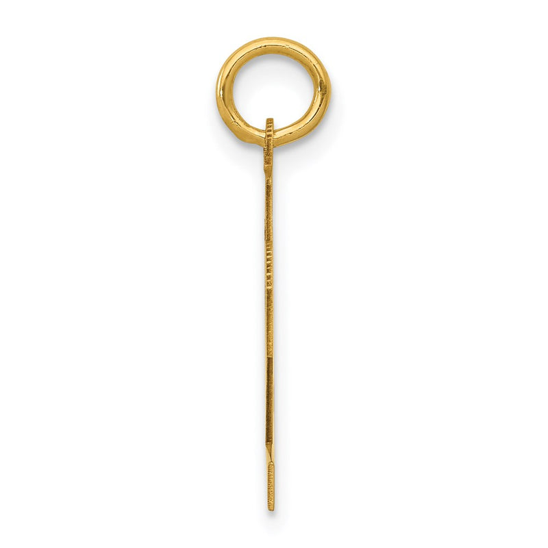 14k Yellow Gold Small Polished Number 92 Charm
