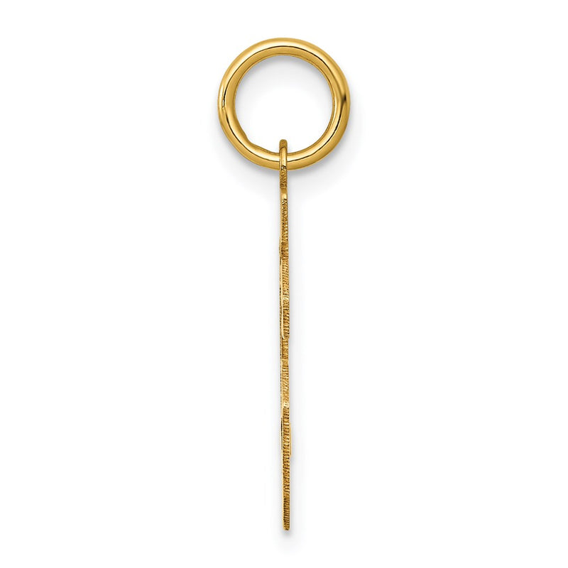 14k Yellow Gold Small Polished Number 96 Charm
