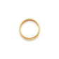 Solid 18K Yellow Gold 3mm Milgrain Half-Round Wedding Men's/Women's Wedding Band Ring Size 5.5