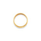 Solid 18K Yellow Gold 3mm Milgrain Half-Round Wedding Men's/Women's Wedding Band Ring Size 6.5