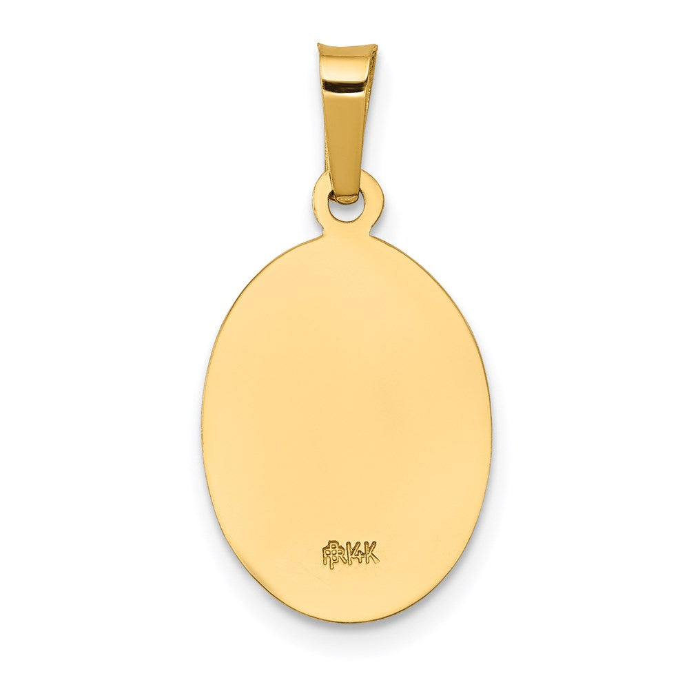 14k Yellow Gold Saint Joseph Medal Charm