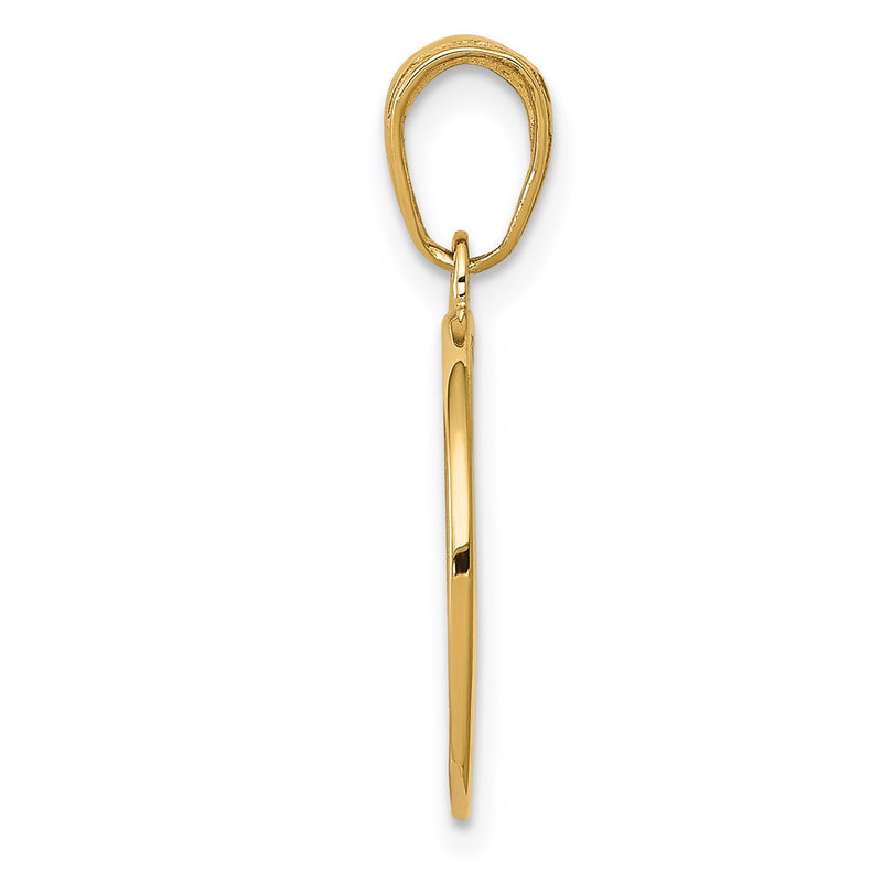 14k Yellow Gold Saint Joseph Medal Charm