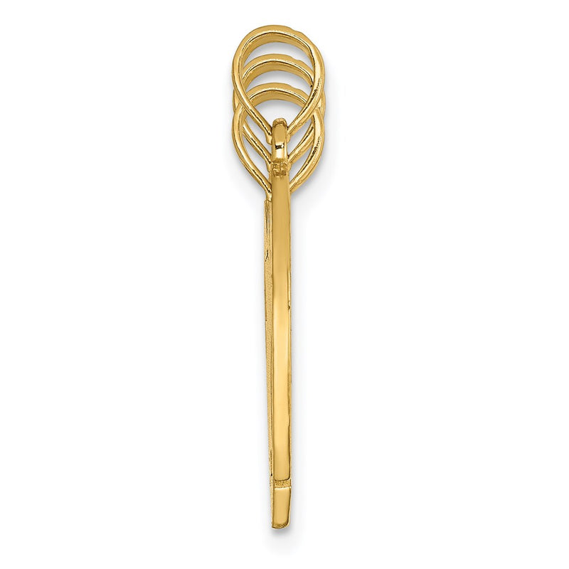 14k Yellow Gold Break-apart BIG SIS-MOM-LIL SIS Charm