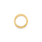 Solid 18K Yellow Gold 4mm Milgrain Comfort Fit Men's/Women's Wedding Band Ring Size 14