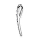 14k white goldlab grown real diamond si1 si2 g h i cr sapphire fancy chain slide pm3850 sa 020 wlg
