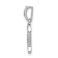 14k white gold real diamond leo pendant pm4106 012 wa