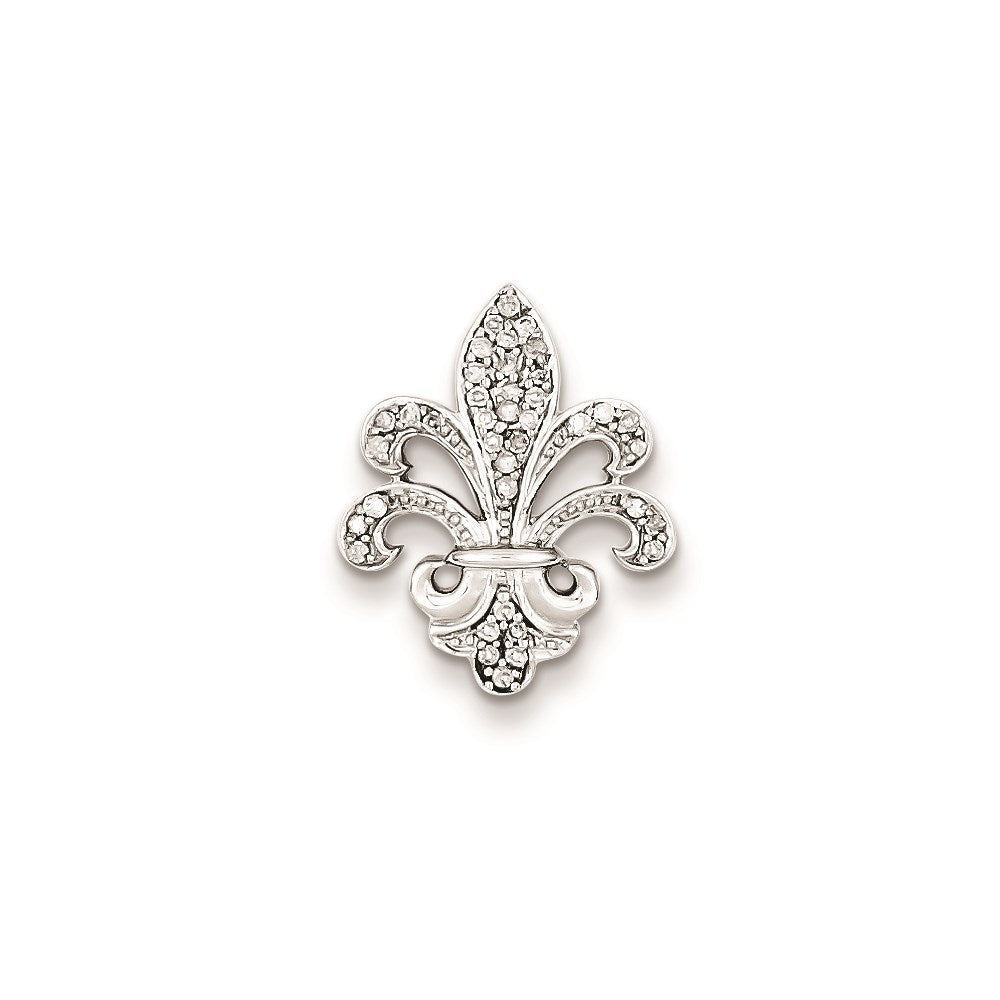 Sterling Silver Diamond Pendant