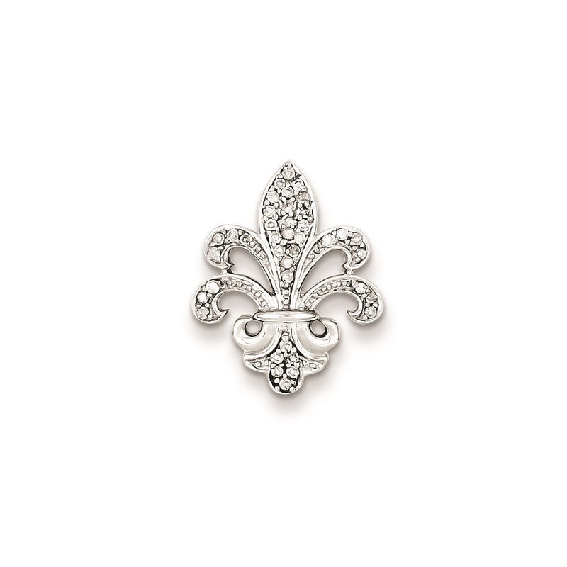 Sterling Silver Diamond Pendant