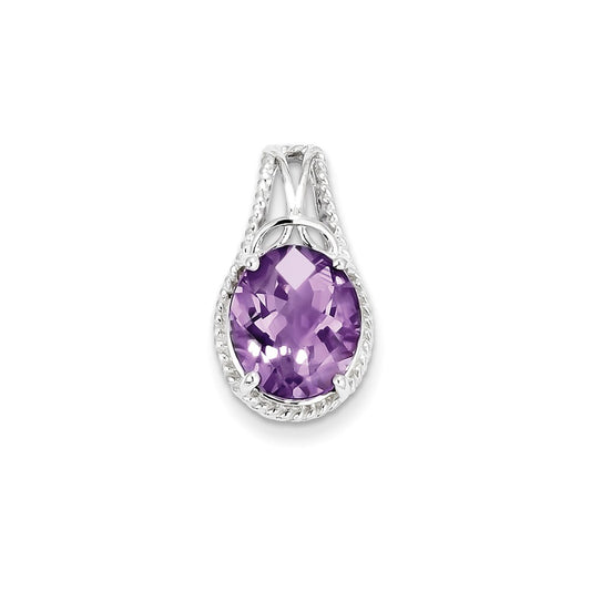 Sterling Silver Amethyst Pendant