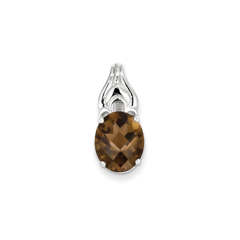 Sterling Silver Smoky Quartz Pendant