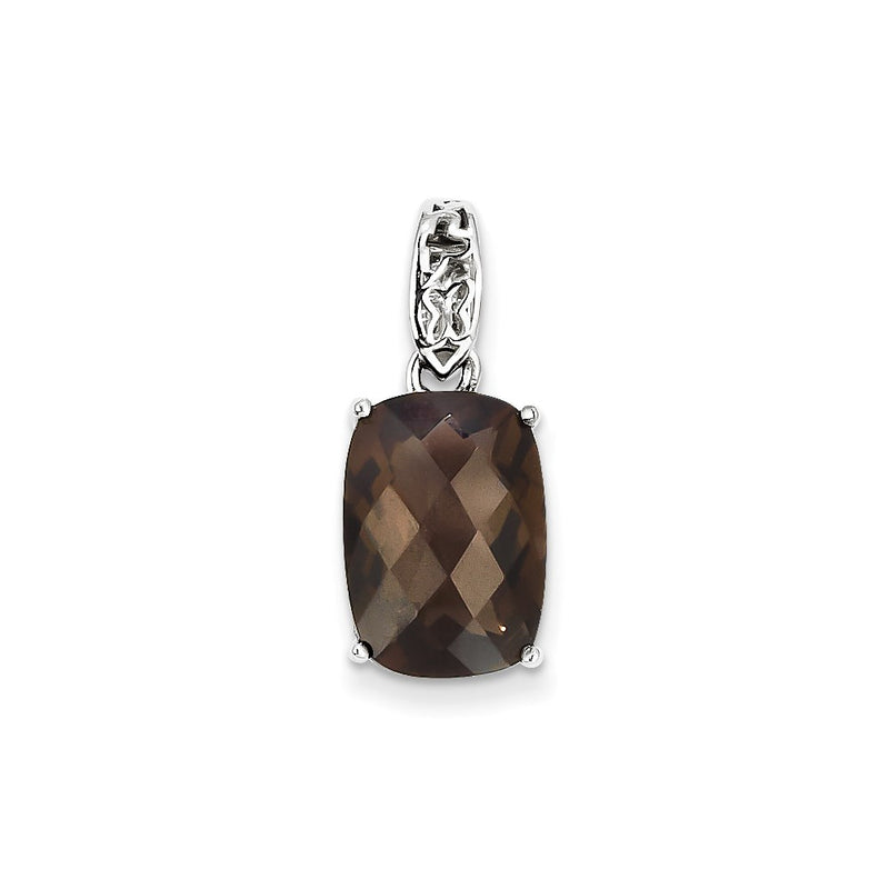 Sterling Silver Smoky Quartz Pendant
