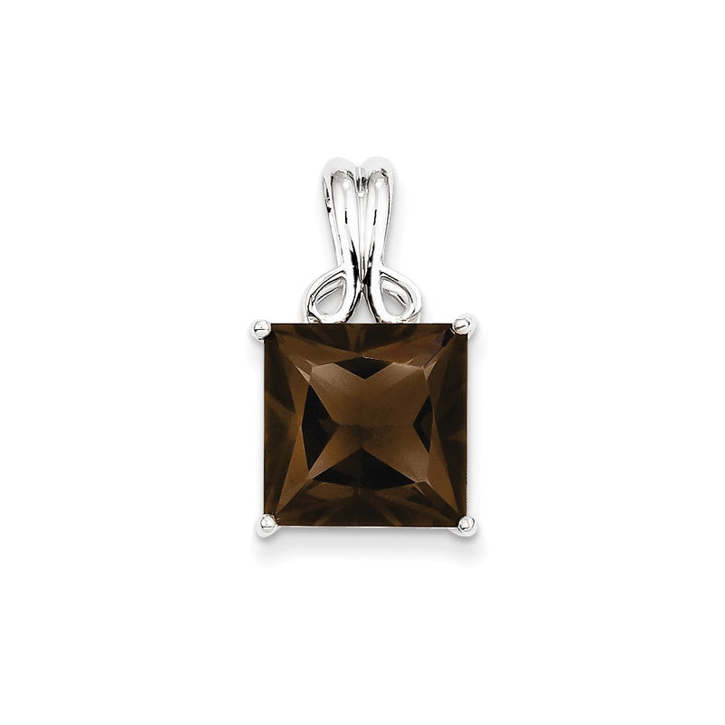 Sterling Silver Smoky Quartz Pendant