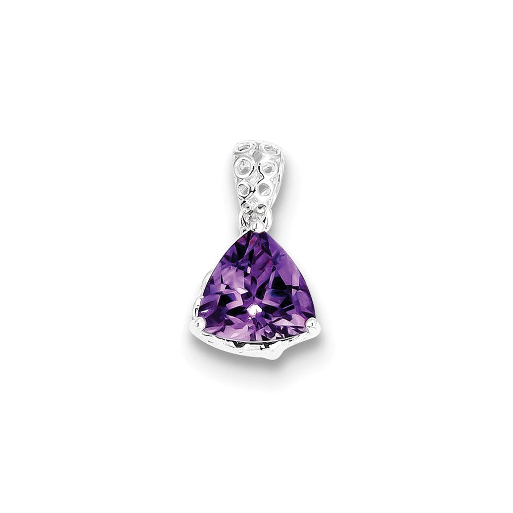Sterling Silver Amethyst Pendant