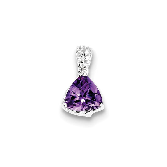 Sterling Silver Amethyst Pendant