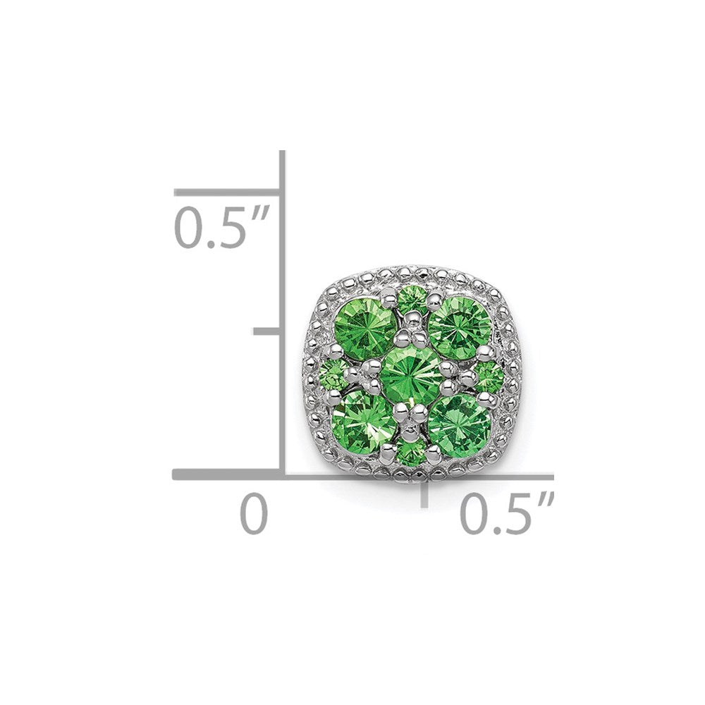14k Yellow Gold 6x4mm Oval Peridot Ring