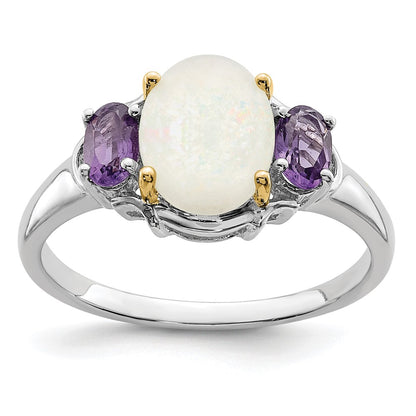 14k Yellow Gold 6mm Heart Sapphire Natural Diamond Ring