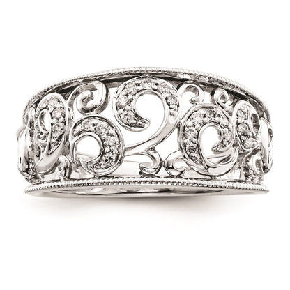 Sterling Silver Belle Amore Diamond Fashion Ring
