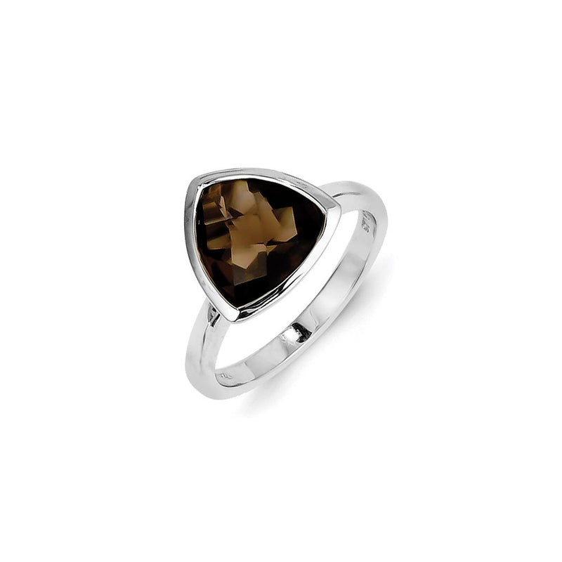Sterling Silver Smoky Quartz Ring