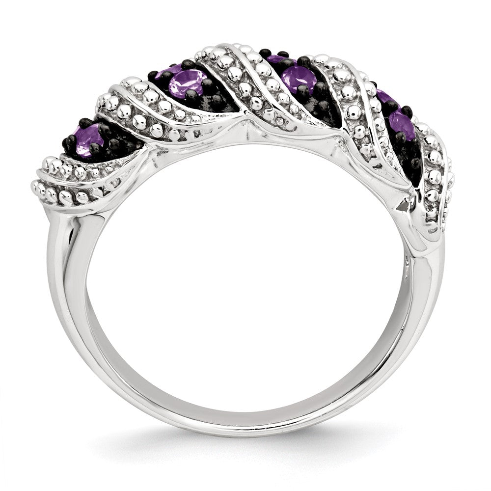 Sterling Silver Amethyst Ring