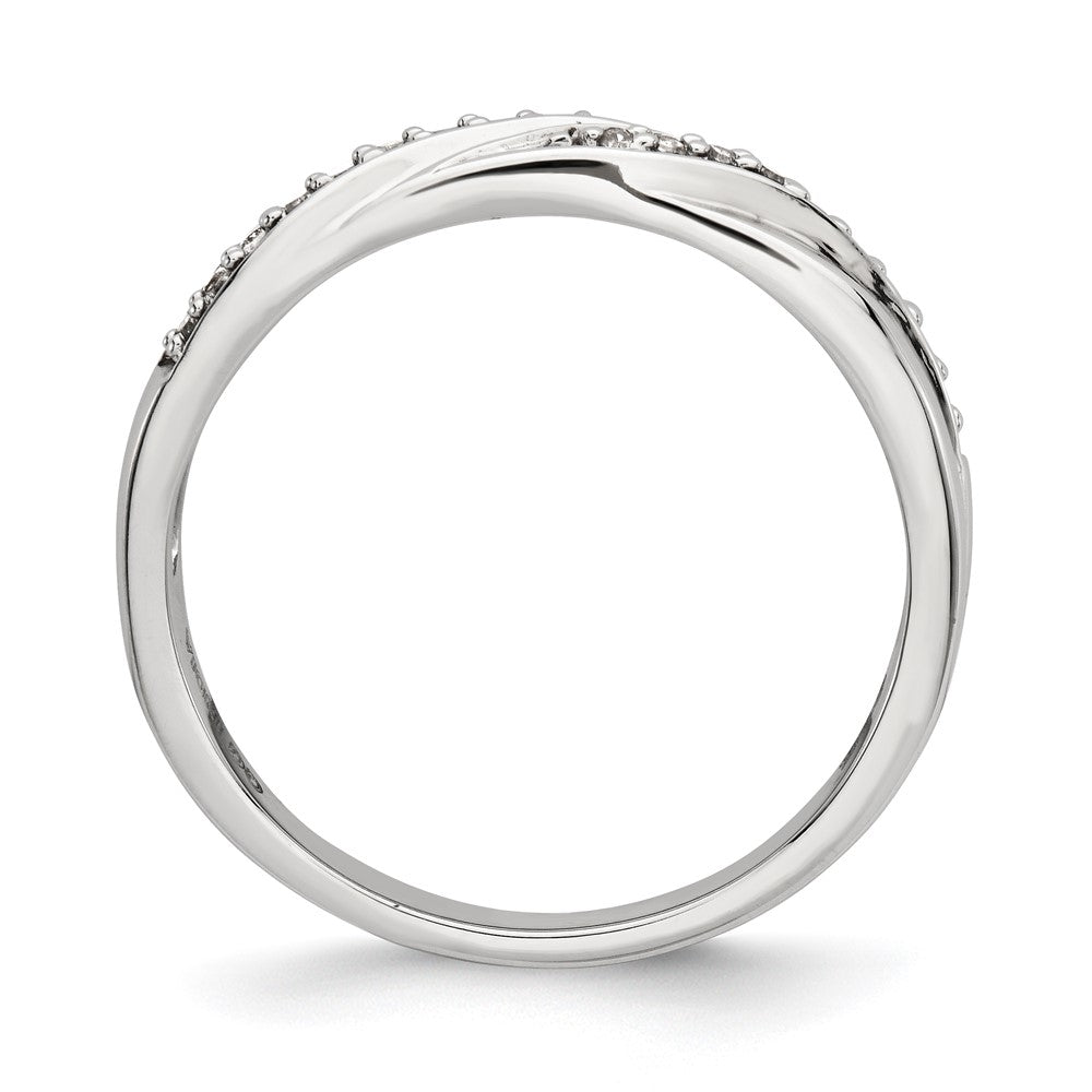 Sterling Silver Diamond Ring