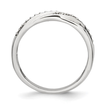 Sterling Silver Diamond Ring