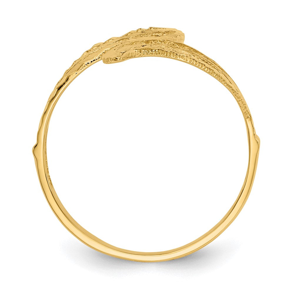 14K Yellow Gold Filigree Ring