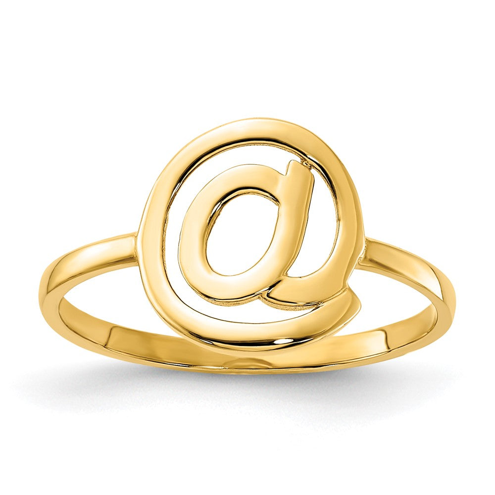 Symble Ring 14k Gold Polished @ Symbol Ring – Goldia.com