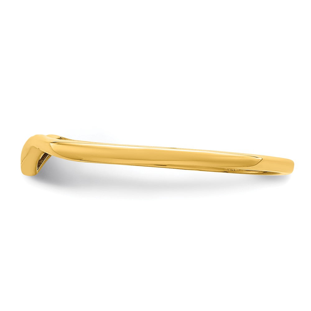 Contour Design Ring in 14K Yellow Gold
