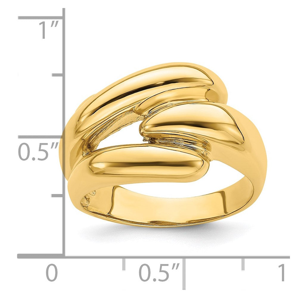 14K Yellow Gold Fancy Ring