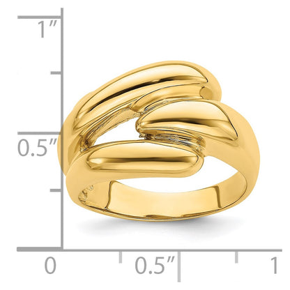 14K Yellow Gold Fancy Ring