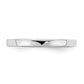 14k White Gold Bamboo Band Childs Ring