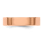 Solid 14K Yellow Gold Rose Gold 5mm Light Weight Flat Men's/Women's Wedding Band Ring Size 12.5