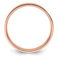 Solid 14K Yellow Gold Rose Gold 6mm Light Weight Flat Men's/Women's Wedding Band Ring Size 13