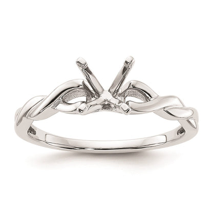 0.75ct. CZ Solid Real 14k White Gold Solitaire Engagement Ring