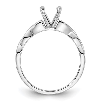 1.25ct. CZ Solid Real 14k White Gold Solitaire Engagement Ring